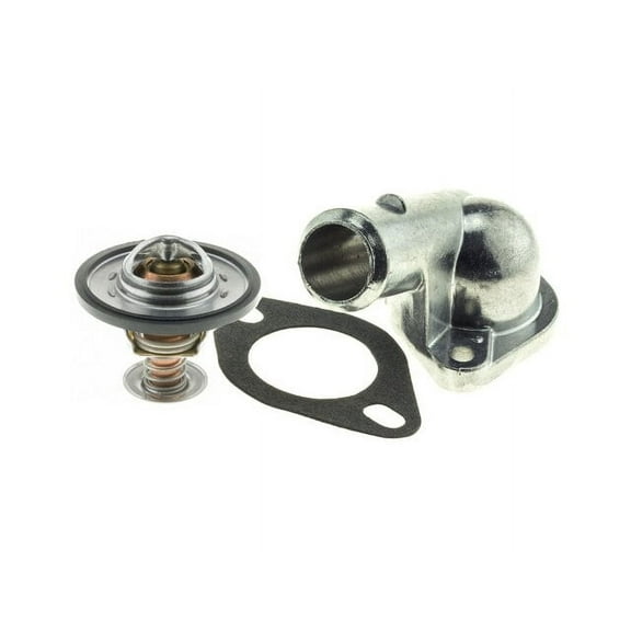 Engine Coolant Thermostat Housing Assembly - Compatible with 1996 - 2000 Chevy Tahoe 5.7L V8 1997 1998 1999