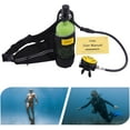 thumbnail image 4 of Mini Scuba Set,0.5L Scuba Diving Tank with Pump,4500 PSI Underwater Breathing Diving Tank Kit,Diving Snorkeling Ox-ygen Tank Breath Pump Equipment for Underwater Exploration, 4 of 17
