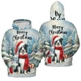 thumbnail image 3 of Merry Christmas Border Collie Enjoys Woofmas Winter Xmas Holiday All Over Print 3D Hoodie Unisex Merch Hoodies Borders Dog Lovers Gifts Idea - 02022, 3 of 6