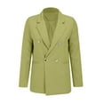 thumbnail image 4 of IMENGL Pocket long sleeve casual work coat lapel, Multicolor XL, Size M-3XL, 4 of 9