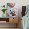 thumbnail image 5 of Vibrant Kitten Oil Painting Canvas Print Wall Art for Living Room Bedroom Dining Room Office Cafe Home Decor, 5 of 8