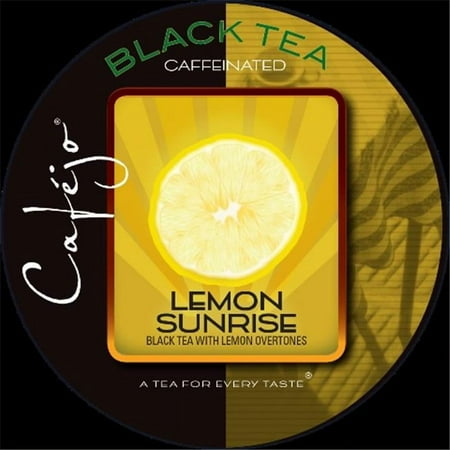Cafejo K-CJT-LS-1-50 Lemon Sunrise Tea K-Cups for Keurig Brewers