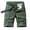 Army Green, variant on AXXD Mens Dress Shorts Clearance Plus Size Cargo Shorts Multi-Pockets Relaxed Summer Beach Shorts New Arrival