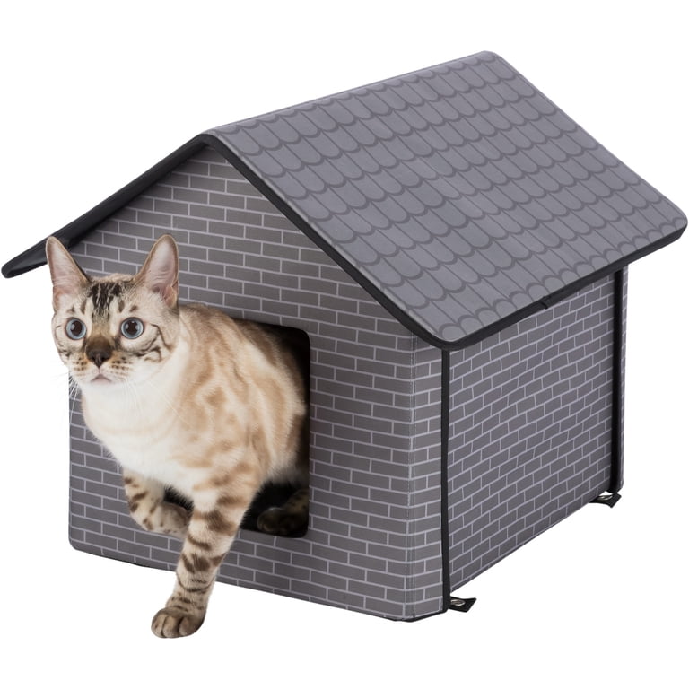 TRIXIE 1-Story Insulated Waterproof Material Small Indoor-Outdoor