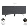 thumbnail image 5 of Bush Business Furniture 58W Desktop Privacy Screen in Cool Charcoal, 5 of 12