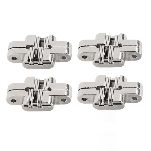 Bisagra De Puerta Invisible, Bisagra Oculta De 4 Piezas Para Puertas De Madera