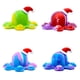 thumbnail image 2 of Christmas Keychain Stress Relief Squishy Fidget Toys Octopus Push Bubble Fidget Sensory Toy For Autism поп ит Gong Bohan LED, 2 of 2