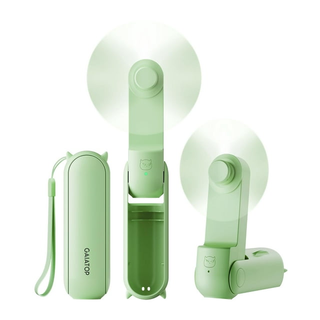 Ventilador de mano Gaiatop portátil plegable con batería de 2000 mAh