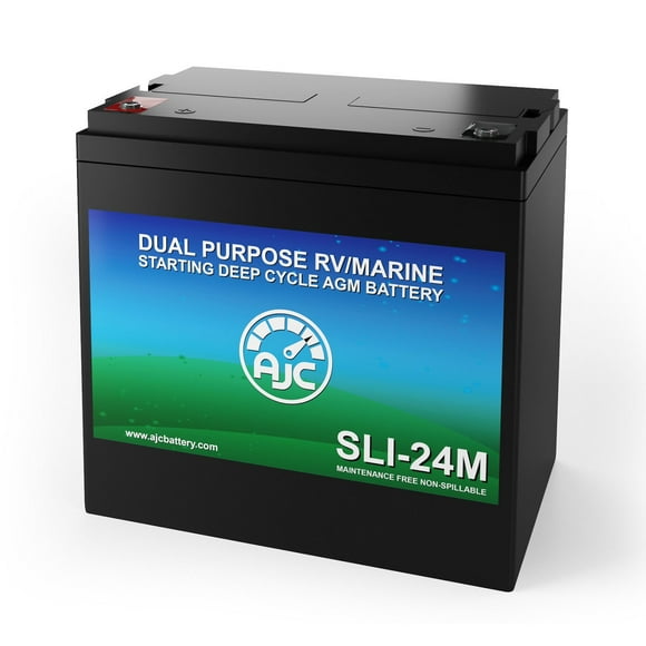 AJC Group 24M Starting RV Marine and Boat Battery