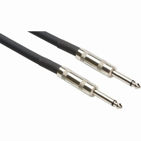 Hosa Technology SKJ-600 Series 1/4" TS Male to 1/4" TS Male Speaker Cable, 3'