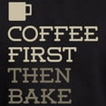 thumbnail image 3 of CafePress - Coffee Then Bake Hoodie (Dark) - Pullover Hoodie, Classic, Comfortable Hooded Sweatshirt, 3 of 4