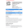 thumbnail image 2 of Front and Rear Brake Pad and Rotor Kit - Compatible with 2011 Mitsubishi Outlander Sport, 2 of 2