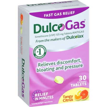 Chattem DulcoGas Antigas, 30 ea