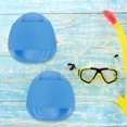 thumbnail image 3 of KAKOWELY 1 Pair Blue Silicone Webbed Swim Paddles for Swimming Training Adjustable Design 6.7x5.9x0.2in, 3 of 8