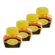 Thornton's Luxury Goods Fountain Pen Ink Bottle, 30ml, Pack of 4, Yellow