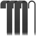 thumbnail image 1 of Estacas de Rebar EUOKOK con Gancho en J de 18 cm, Paquete de 16, Acero Negro, 1 of 6