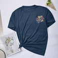 thumbnail image 4 of Aloohaidyvio Graphic T Shirts for Women,Spring Vintage Floral Shirts Women Boho T-Shirt 2024 Wildflowers Graphic Tee Shirts Summer Nature Tops, 4 of 6