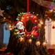 thumbnail image 4 of Adornos navideños, adornos navideños, regalos navideños, árbol de Navidad acrílico 2D, colgante de 26 letras, regalo decorativo, colgantes para fiestas navideñas familiares, objetos colgantes, 4 of 5