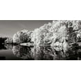 thumbnail image 2 of Hausenflock, Alan 18x11 White Modern Wood Framed Museum Art Print Titled - Cherokee Lake I, 2 of 4