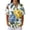 Light Blue, variant on Plus Size Women Waffle Knit Fall Tops Hawaiian Button Down Shirts for Women Polo Shirts Long Sleeve V Neck Loose Fit Tun
