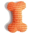 thumbnail image 3 of Dog Toy Bone Shaped: Biteproof Soft Stuffed Puppy Squeaky Toy Pet Teething Toy, 3 of 10