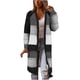 thumbnail image 1 of Cárdigan Para Mujer Caída Cárdigans Largos Cómodo Costura Elegante Suéter de Manga Larga Tops Casuales Odeerbi ODB177759, 1 of 5