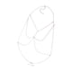 thumbnail image 5 of de bikini, cadena para el cuerpo, ahueca hacia fuera la Hugo Cadena del cuerpo, 5 of 9
