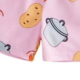 thumbnail image 7 of 4T Boys Clothes Summer Toddler Boy Lobster Short Outfit Crawfish/Turtle/Crab Embroidery Short Sleeve Tops Stripe Shorts 2Pcs Animal Outfit, 7 of 7