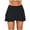Glisme305-Black, variant on Glisme Swimsuits For Women Bikini Bottom Tankini Swim Skirt Pocket Short Beach Dress Swimwear Pants Black Bathing Suits For Swimming Pool
