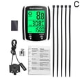thumbnail image 1 of Bike Speedometer, Bicycle odometers,Bicycle Speedometer Cycle Bike Computer Waterproof Bike Odometer with LCD Display Speedometer Accurate Speed Tracking&Multi-Function, 1 of 8