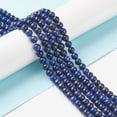 thumbnail image 4 of 5Strand Natural Lapis Lazuli Beads Strands Grade A Round 6mm Hole: 1mm 62pcs/strand 15 inch, 4 of 4