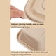 thumbnail image 5 of Platos de papel compostables biodegradables - 1 piezas de platos beige sin recubrimiento a base de almidón para fiestas, picnics, manualidades, 6,89x2,76 pulgadas, 5 of 7