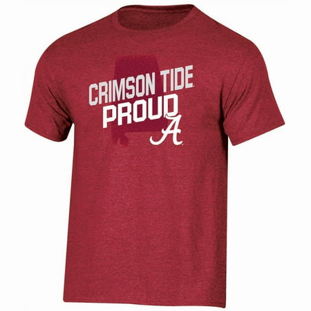 - Men's Russell Crimson Alabama Crimson Tide Slant T-Shirt