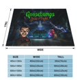 thumbnail image 4 of Goosebumps Fleece Blanket Super Soft Cozy Warm Flannel Fleece Throw Blanket For Couch Bed Sofa Throw 40"X30", 4 of 7