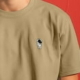 thumbnail image 5 of Dalix Astronaut Heavy Cotton Short Sleeve Summer Tee Mens in Khaki 3XL XXX-Large, 5 of 5