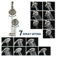 thumbnail image 3 of PROOX Drill-Free Rain Shower Handheld Showerhead Combo with Stainless Steel Slide Bar, 3 of 7