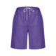 thumbnail image 5 of Pantalones Ligeros de Yoga para Mujeres de Cintura Alta Pantalones Cortos de Color Sólido, Uso Deportivo de Fitness Suave para Tenis Y Baile, 5 of 8