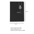 thumbnail image 4 of 96 hojas de cuaderno de papel negro 32K Bloc de notas Graffiti Notebook para Office School Likrtyny Libre de BPA, 4 of 4
