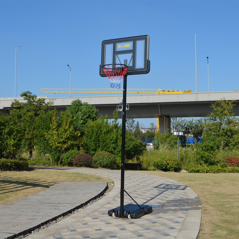 BTMWAY Adults Basketball Hoop, 5.67ft Height Adjustable Basketball