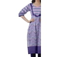 thumbnail image 4 of Moomaya Kurti Droite de Designer pour Femmes Tunique Indienne Imprimée Haut Long Kurta, 4 of 6