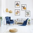 thumbnail image 4 of Juego de 8 impresiones en lienzo con plantas coloridas, arte de pared, impresiones artísticas, impresiones abstractas florales, pósteres de hojas, pinturas en lienzo sin marco., 4 of 6
