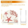 thumbnail image 4 of Yayeee Napkin Holder for Table Kitchen Paper Tissue Organization, White Starfish, 4 of 8