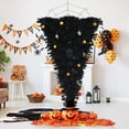 thumbnail image 1 of Costway Árbol de Navidad Artificial 180 cm negro Iluminado con luces violetas, 1 of 9