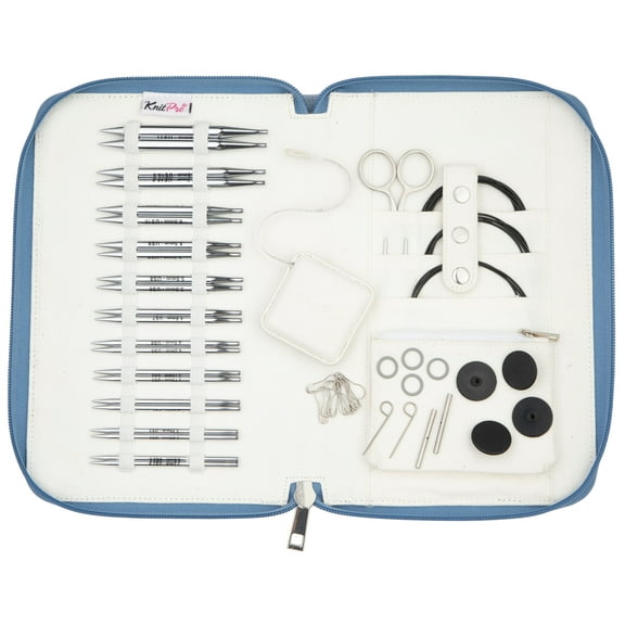 KnitPro-Nova Regal Interchangeable Knitting Needle Set 4"-Set Of 11 Pair - Special