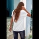 thumbnail image 5 of Camisetas Sin Mangas para Mujer, Blusa de Encaje de Corta con Cuello en V, Chaleco Informal, Camisola de Verano, Camisas Blancas M, 5 of 6
