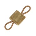 thumbnail image 3 of bolsa al aire libre 10 Uds Clip de soporte correa elástica portátil para chalecos mochilas bolsas (caqui) FLhrweasw Nuevo, 3 of 5