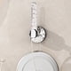 thumbnail image 5 of Gancho de pared con ventosa | Organizador de soporte de cabeza no perforado | Almacenamiento de horquilla y diadema | Percha de ropa para toallas de baño | Plástico | Blanco/Gris | 1 paquete, 5 of 6