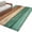 green, variant on Farmhouse Teal Brown Area Rug 3x5 Washable Rug Non Slip Vintage Wooden Striped Large Area Rug Indoor Floor Carpet for Entryway Bedroom Kitchen Living Room Home Office Dining Room Nursery