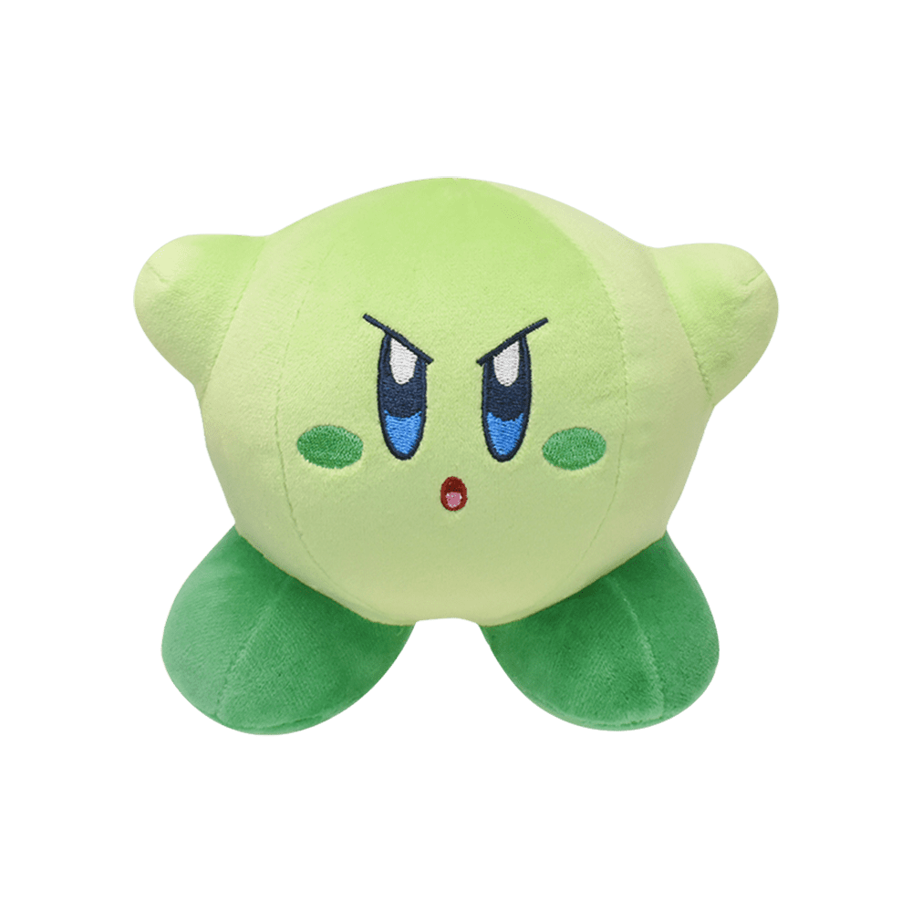 Soplay Kirby Plush Toy 6' Green Kirby Adventure All Star Collection Soft Stuffed Doll Plush Toys for Kids Girls Boys Gifts