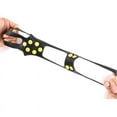 thumbnail image 4 of 1 Pair 10 Studs Anti-Skid Snow Ice Climbing Shoe Grips Crampons Cleats Overshoes Crampons Spike Shoes For Camping Climbing Skiing, 4 of 11